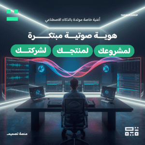 "خدمة إنتاج أغنية أصلية بالذكاء الاصطناعي لعلامتك التجارية أو مشروعك"